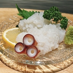 北海道産活タコ刺し