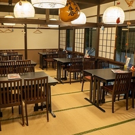 和風の造りが美しい店内で、まったりと◎