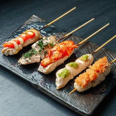 創作焼き鳥　5本盛り合わせ