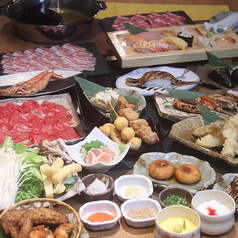 たかねの和　お寿司しゃぶしゃぶ食べ放題春日井小牧桃花台線のコース写真