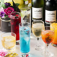 豊富なドリンクメニュー