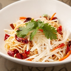 干し豆腐の特製葱油かけ