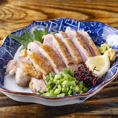 京赤地鶏ももたたき
