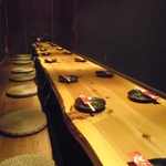 大人数でもご利用頂ける掘りごたつ座敷