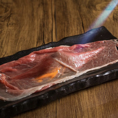 白老牛の炙り肉寿司