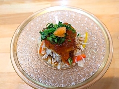 鶏皮ぽん酢