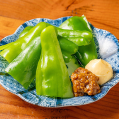 パリパリピーマン~特製カレー味噌~