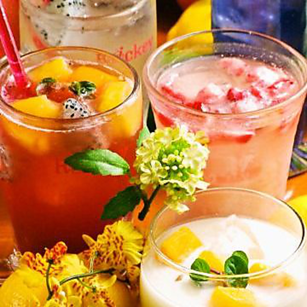 女性にオススメのドリンクも多数ご用意しています★