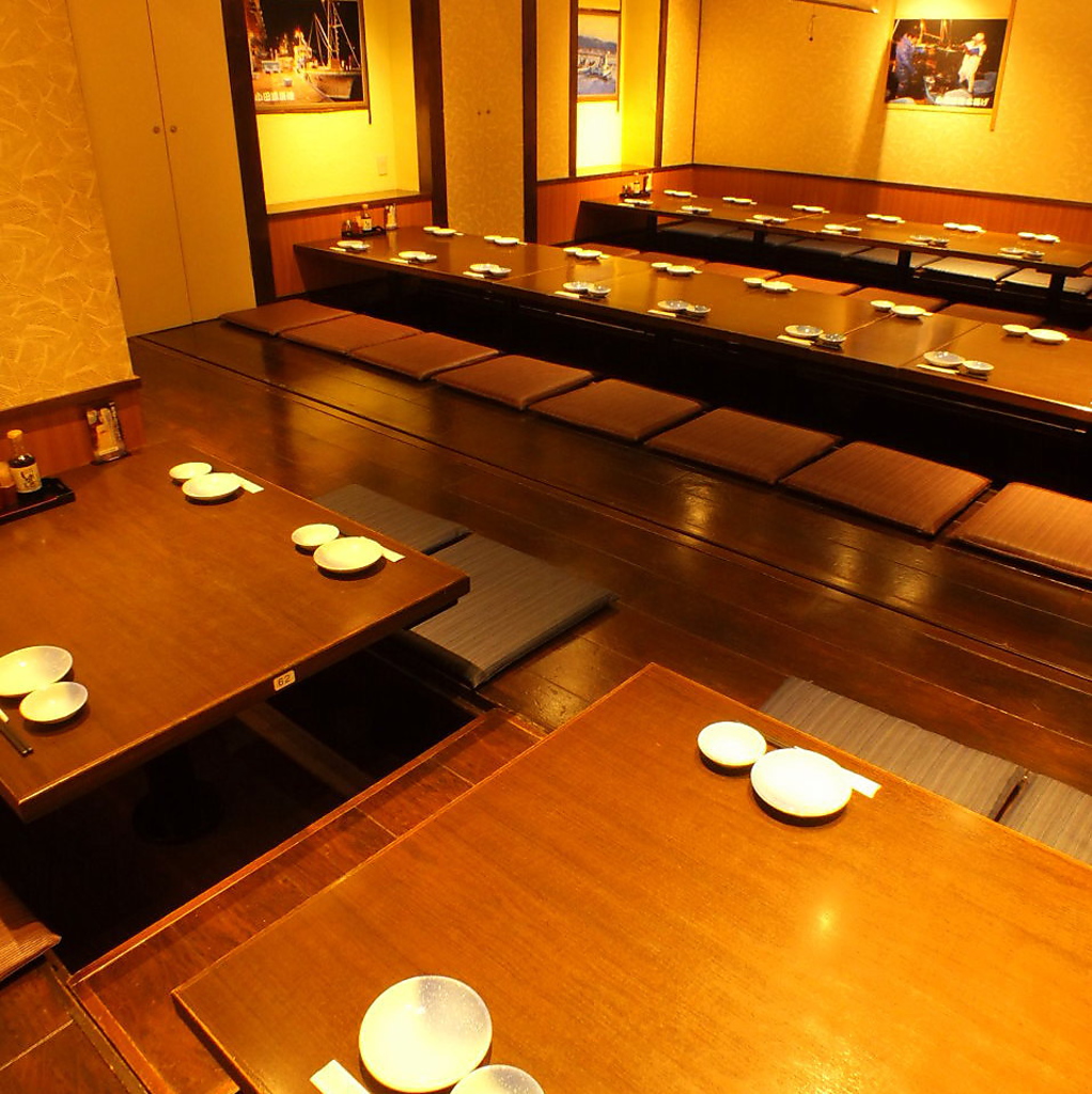 宴会は最大48名様までＯＫ。会社の宴会はもちろん、懇親会や打ち上げ等にも最適！