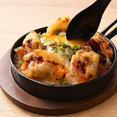 はみでる豚カルビの鉄板トンテキチャーハン