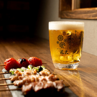 生ビールと相性抜群のお料理を多数ご用意！