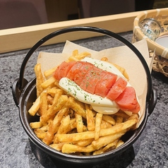 丸ごと明太子のクリームチーズポテト