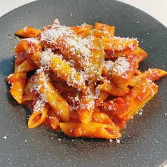 パンチェッタと佐土原ナスのトマトソース