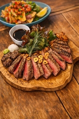 グリル牛ステーキ