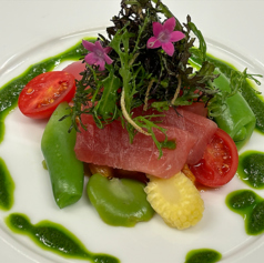 三崎のマグロと鎌倉野菜