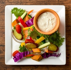 彩り野菜のバーニャカウダー