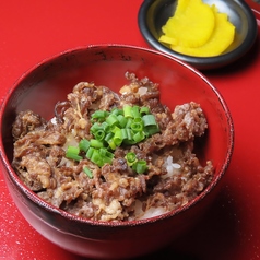 牛しぐれ煮丼