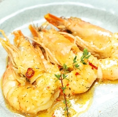 ハーブ海老のガーリックシュリンプ