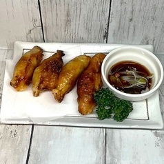鶏皮ギョーザ (4個)