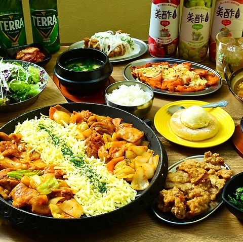 本格的な韓国料理が松戸で味わえます♪種類豊富な食べ放題もご用意しております！