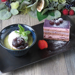 手作りのデザートに自信あり！美味しい食事の後には、シェフこだわりスイーツで心を満たしてください