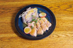 鴨肉のカルパッチョ　わさび風味