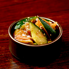 きゅうりとザーサイ