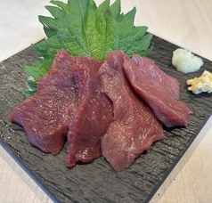 人気No1 城北の自社で作っている馬刺し