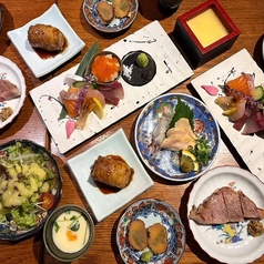 食堂 はつかなる 大橋のコース写真