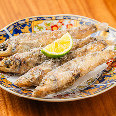 福島県産メヒカリの唐揚げ