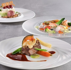 シェラトン都ホテル大阪 レストラン&ラウンジ バー eu ゆうのコース写真