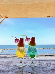 豊富なドリンクも自慢