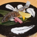 料理メニュー写真&nbsp;名物　右手のあまご塩焼き
