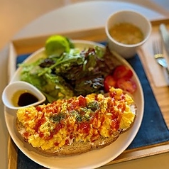 ふわたまオープンサンド