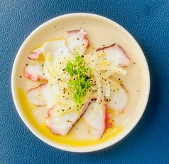 タコのカルパッチョ