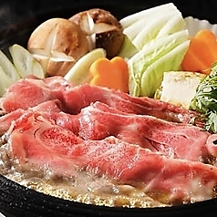 馬肉屋のすき焼き鍋