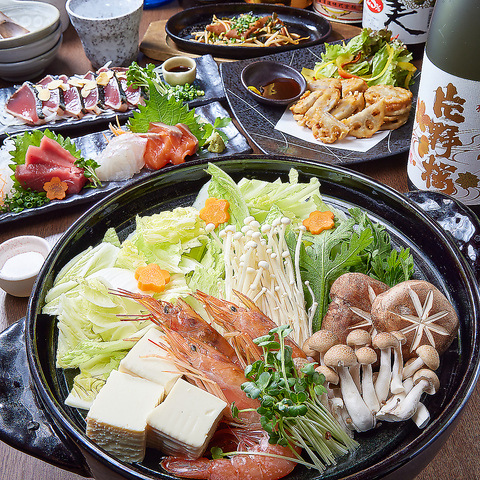 河内磐船駅より徒歩1分！名物おでんと美味しいお酒を心ゆくまで堪能できる創作居酒屋