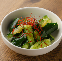 ニンニク叩き胡瓜