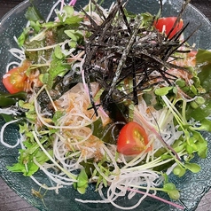 大根とじゃこの和風サラダ