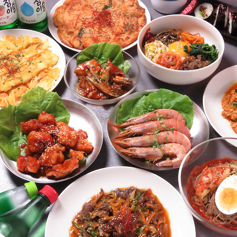 本場の韓国料理と多彩なお酒を楽しめる韓国酒場♪