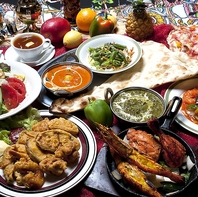 本場のインド料理を万人向けにアレンジしております♪