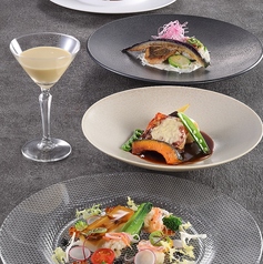 シェラトン都ホテル大阪 レストラン&ラウンジ バー eu ゆうのコース写真