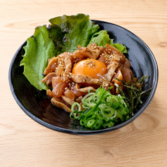 鶏ユッケ