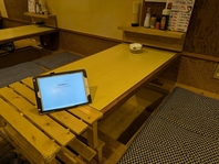 タッチパネルでお料理にお酒ご注文承ります。