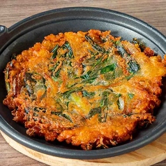 野菜たっぷりチヂミ