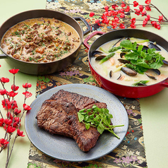 ラ ベランダ プレミア LA VERANDA Premier 大阪梅田駅タワーのコース写真