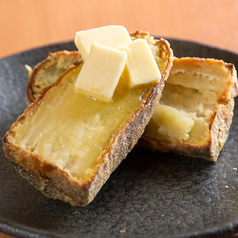 シルクスイートの天ぷら バター添え