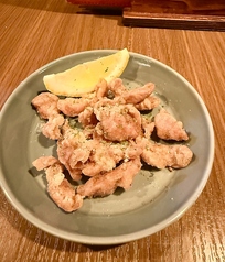 砂ズリのスパイシー揚げ