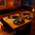 ◆ソファー席◆ゆったりとした空間でお食事を楽しみたい方におすすめ！会社の飲み会や、ちょっとした集まりに最適です♪