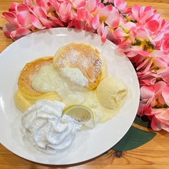 レアチーズパンケーキ